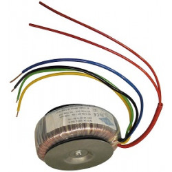 Trasformatore toroidale 230 v / 60 hz 50 200 va 2 x 12v conversione convertitore di conversione sedlbauer - 1