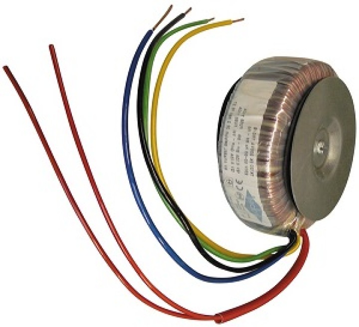 Trasformatore toroidale 230 v / 60 hz 50 200 va 2 x 12v conversione convertitore di conversione sedlbauer - 1