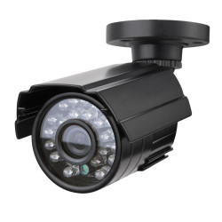 CCTV-Überwachungskamera 1/3 '' SONY CMOS 1200TVL Metall IP66 24 LED-Farbe IR-Nachtsicht -Überwachungsoutdoorvideokamera floureon