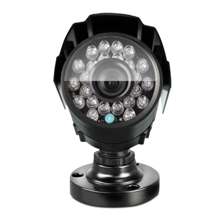 CCTV-Überwachungskamera 1/3 '' SONY CMOS 1200TVL Metall IP66 24 LED-Farbe IR-Nachtsicht -Überwachungsoutdoorvideokamera floureon