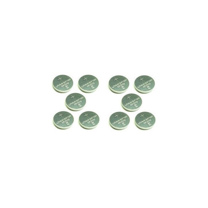 Pack 10 pila al litio 3v cr2032 alimentazione pile batterie alimentazione pile batterie pile litio pile bottoni pila bottone ali