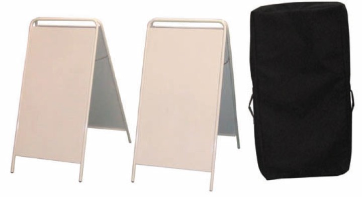 Set di 2 unità di visualizzazione bianco + custodia jablotron - 1