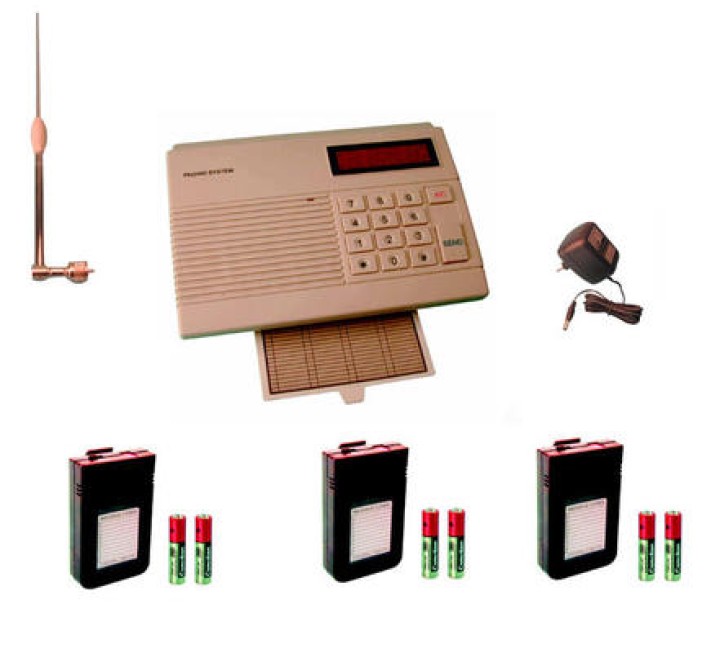 Pager electronic coded pager 27mhz 3w 1 2km + bip ps t02 search pagers pagers wireless communication equipment paging system com