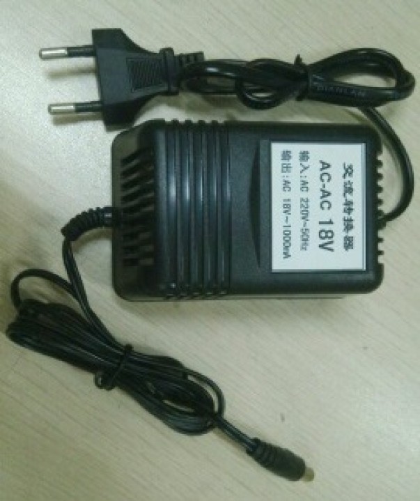 Nicht stabilisiertes netzgerat eingang ac ausgang ac 18vac 1000ma jr  international - 1