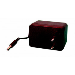 Adaptador electrico con clavija 220vca 9.5vcc 550ma para camara video vigilancia 12v velleman - 1