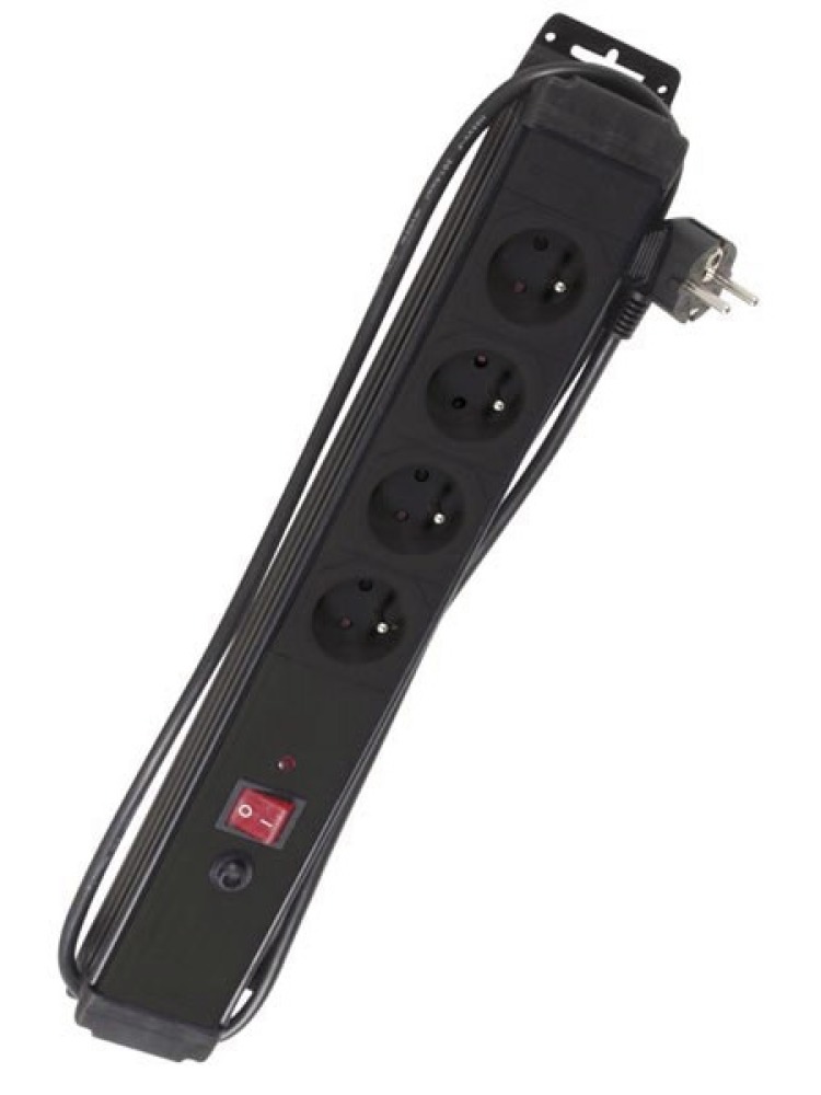 Net power block 4 plugs, pin earth brennenstuhl - 1