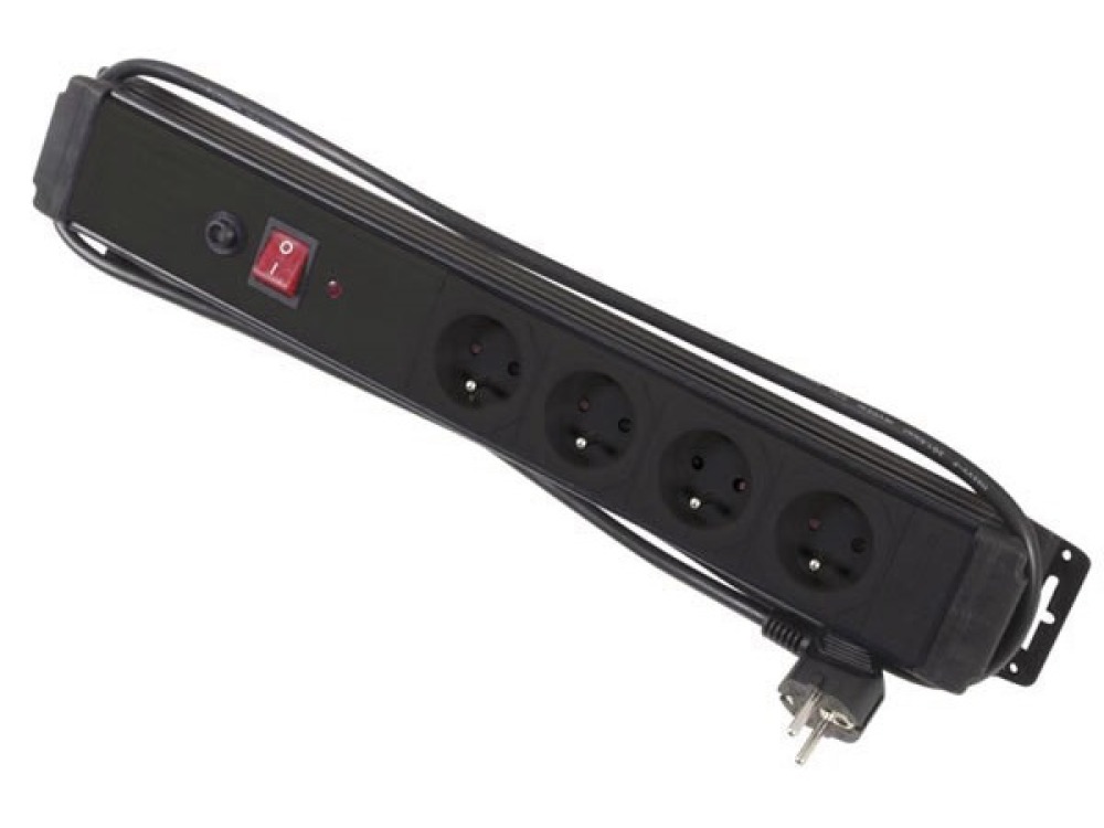 Net power block 4 plugs, pin earth brennenstuhl - 1
