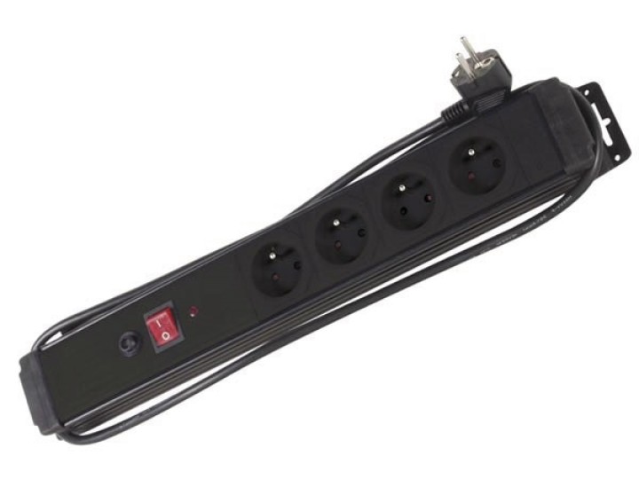 Net power block 4 plugs, pin earth brennenstuhl - 1