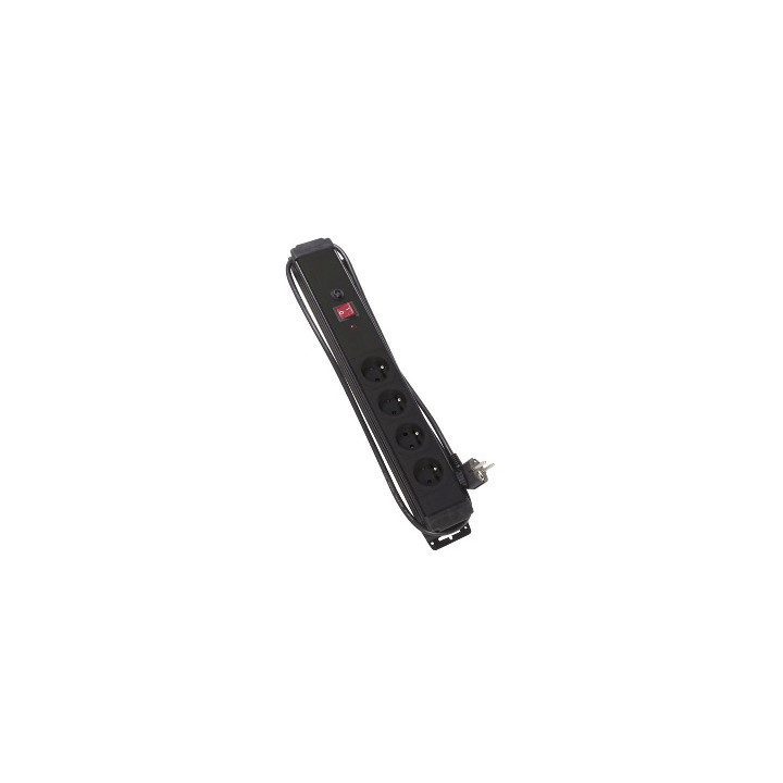 Net power block 4 plugs, pin earth konig - 1