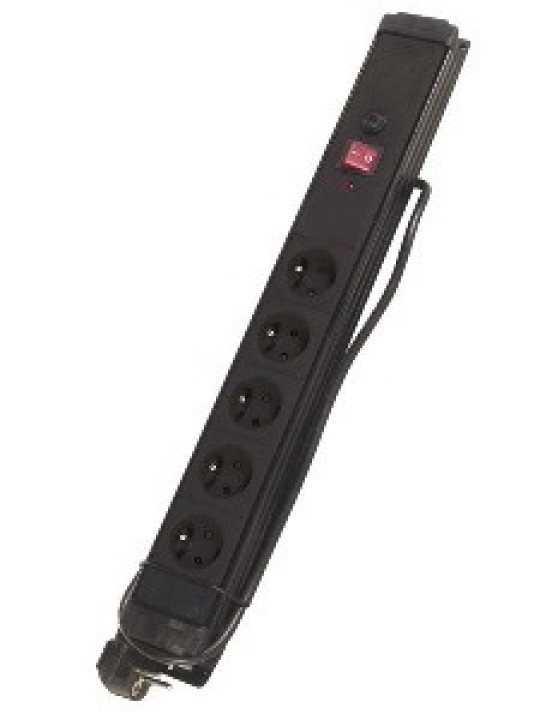 Net power block 5 plugs, pin earth rev - 1