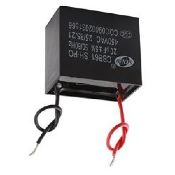 AC 450V 20uF zwei verdrahtete Blei Motor Running Kondensator CBB61 deamx - 1