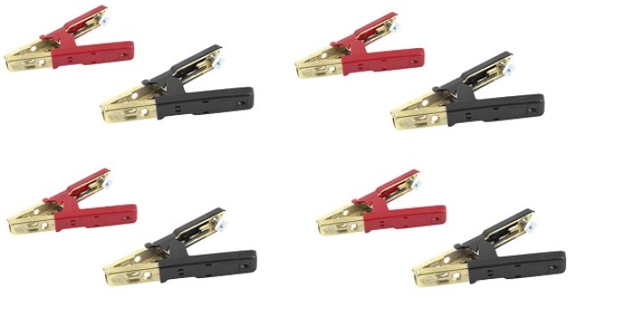 8 tole metal alligator clip charging cable cord for 40a battery auto startup edealmax - 1