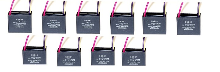 CBB61 10 X 450V 3UF air conditioning blower fan start capacitor capacitance inserts deamx - 1