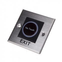 Exit button door opening sensor 12v without ir-contact optical infrared photoelectric acnt1 jr international - 2