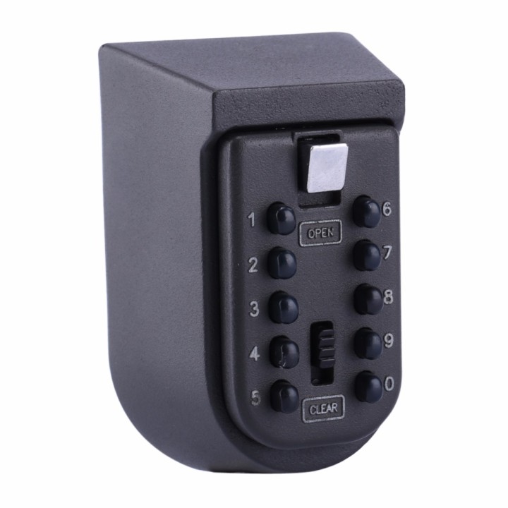 Kombination Schlüsseltresor der Wand befestigter mit Gummi-Kasten-Key-Speicher-Organisator Boxen Keys Organizer Boxen Kleine Met