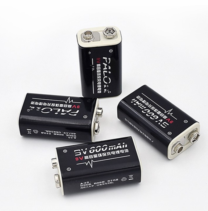 baterías recargables 6F22 006P 9V 8.4V 600mAh MN1604 Li-ion 4022 a1604 kr9v jr international - 10