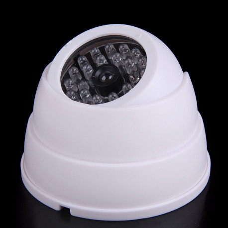 Hunting Lights Safety Entertainment Dummy Fake Surveillance Security Dome Camera Flashing LED Lights