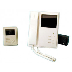 Intercom colour 4 wire surface mounting video doorphone (camera monitor) color video doorphone system video doorphone entry syst