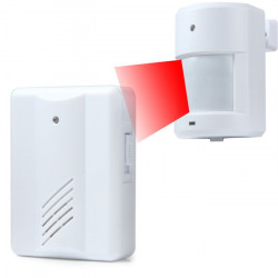 YF-0155 PIR 200m Wireless Chime Door Bell Doorbell Remote Control Doorbell Detector Anti-theft Infrared Sensors Alarm jr interna