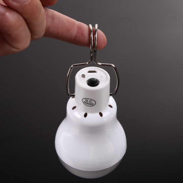 Use Portable Solar Power LED Bulb Lamp outdoor CampTent Fishing Lamp mobile Emergency light jr international - 1