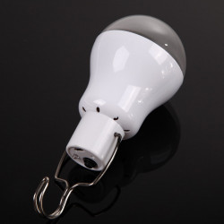 Use Portable Solar Power LED Bulb Lamp outdoor CampTent Fishing Lamp mobile Emergency light jr international - 4