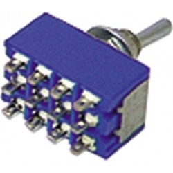Wechselrichter mit Quadrupolhebel auf 4x nein / nf coms341 Bohrdurchmesser 6,2mm 2A / 250Vac jr international - 1