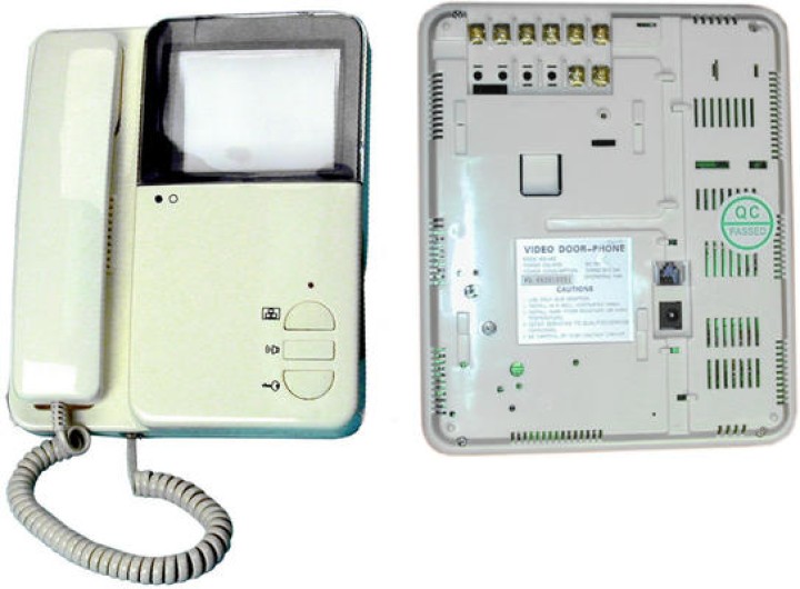 Monitore supplementare b n 4'' 8cm per videocitofono pvn camset7 monitor schermi velleman - 1