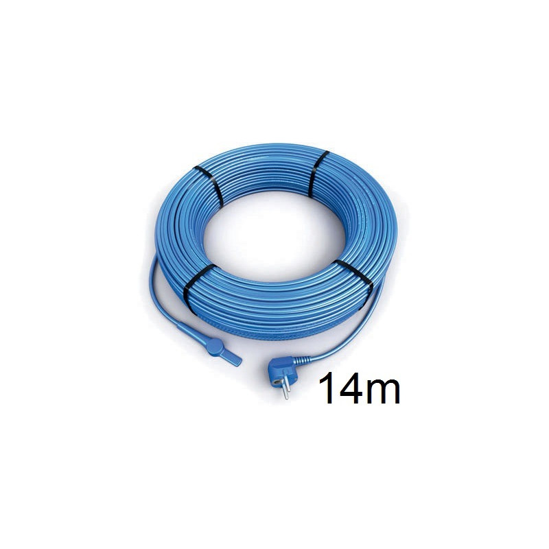 Extra Persuasivo Tratamiento Preferencial Anticongelante cable eléctrico cable 14m aquacable-14 tubo de calefacción  con termostato manguera de agua