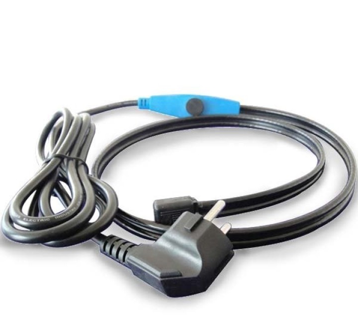 Frostschutz elektroheizung kabel 2m shpt-2m rohr mit wasserschlauch thermostat jr international - 1