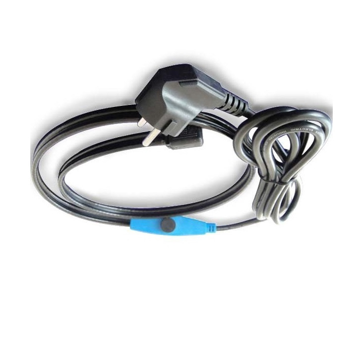 Antigelo riscaldamento elettrico cavo di tubo cavo di 2 m shpt-2m con termostato tubo dell'acqua jr international - 1