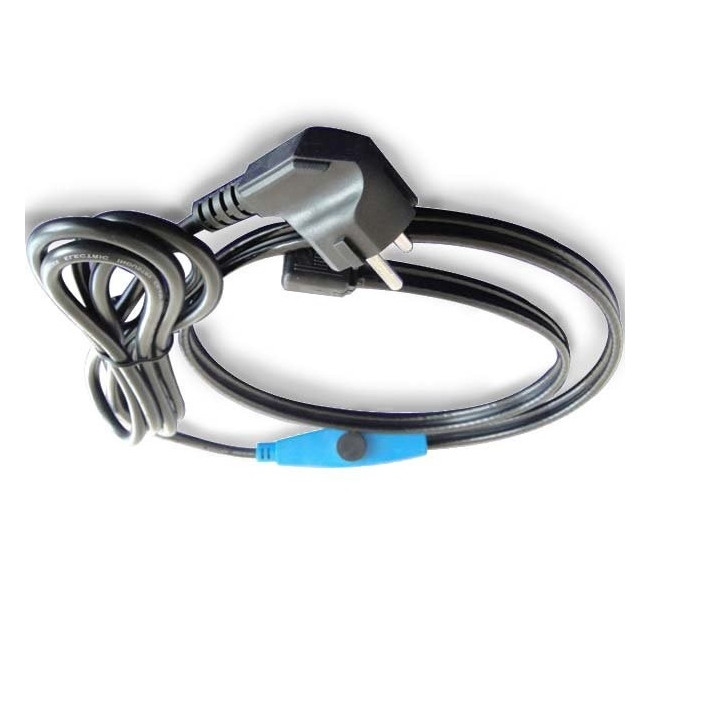 Antigelo riscaldamento elettrico cavo di tubo cavo di 2 m shpt-2m con termostato tubo dell'acqua jr international - 1