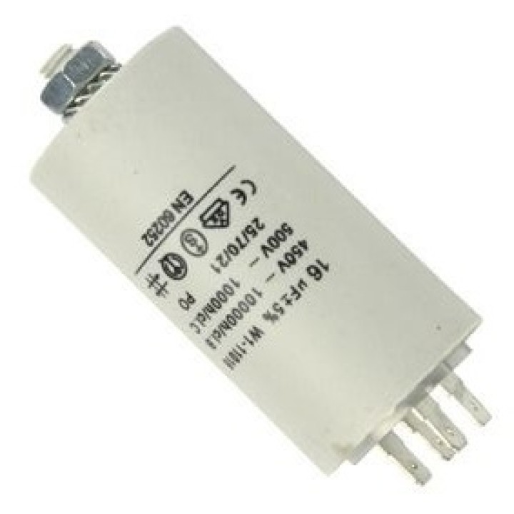 CBB60A-1 AC 450V 16uF Electronic Motor Run Polypropylene Film Capacitor miflex - 1