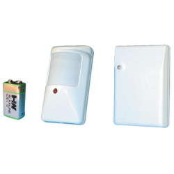 Alarm pack electronic wireless pir alarm pack (1 r4ir wireless pir detectors 1 p9va 9vdc alkaline battery+ 1 r4 channel receiver