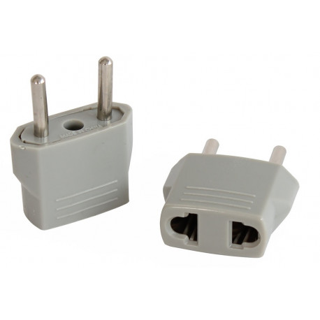 2 Travel adapter plug china japan canada us electric sector to euro plug  converter asia