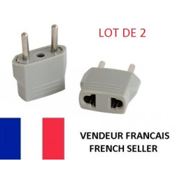 2 Travel adapter plug china japan canada us electric sector to euro plug  converter asia