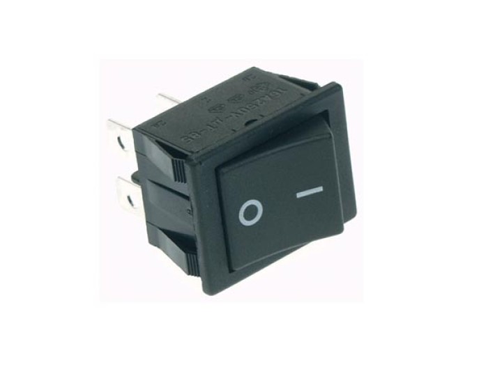 Interruttore a levetta 10a 250v electric ha dpst on off r905a tappo nero io velleman jr  international - 3