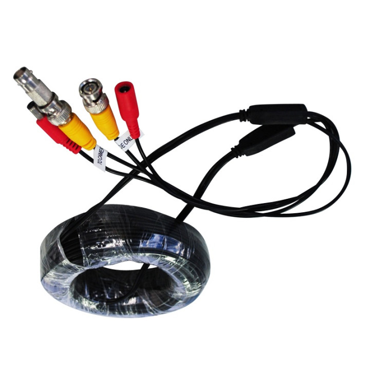 Cable de seguridad coaxial rg59 + cc 20m könig jr international - 5