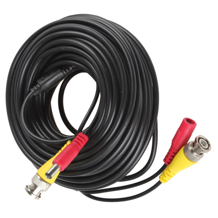 Cable de seguridad coaxial rg59 + cc 20m könig jr international - 5