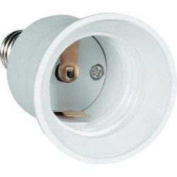 3 E14 adapter converter lampenfassung lampe e27 führte anpassung 220v 12v 24v 48v renkforce - 1