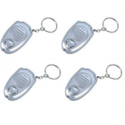 4 X Ultrasonic anti mosquito repeller insect with keychain ring electronic machine repellent killer jr international - 1