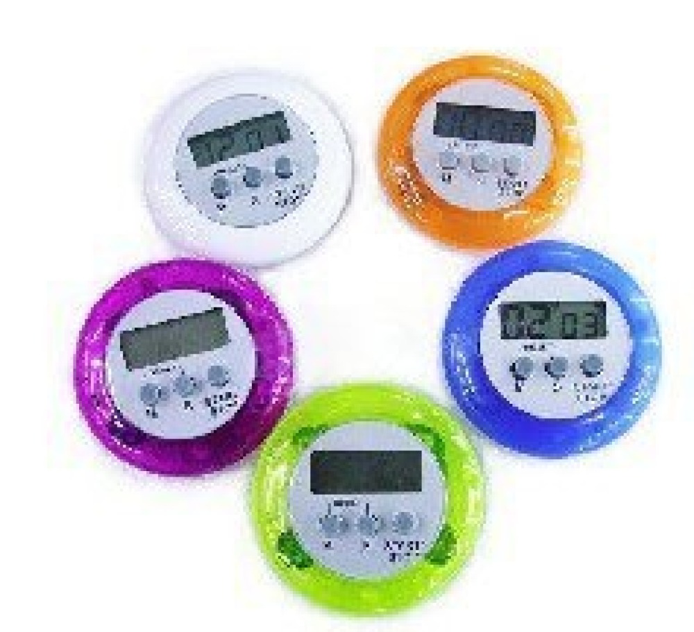 Mini digital kitchen timer,mini lcd digital cooking kitchen countdown timer (99min. 59sec.) with alarm sodial - 1
