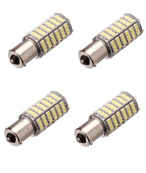 4 x 12V led-Lampe 6w 7W Auto ba15s 120 3528 1210 smd weißen Leuchtfeuer jr international - 2