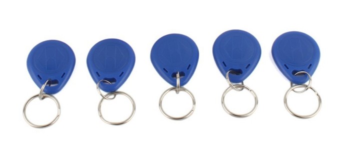 5 pcs EM4305 Copia Rewritable Writable Rewrite EM Keyfobs identificazione RFID Tag Key Card Ring 125KHZ Proximity Token Duplicat