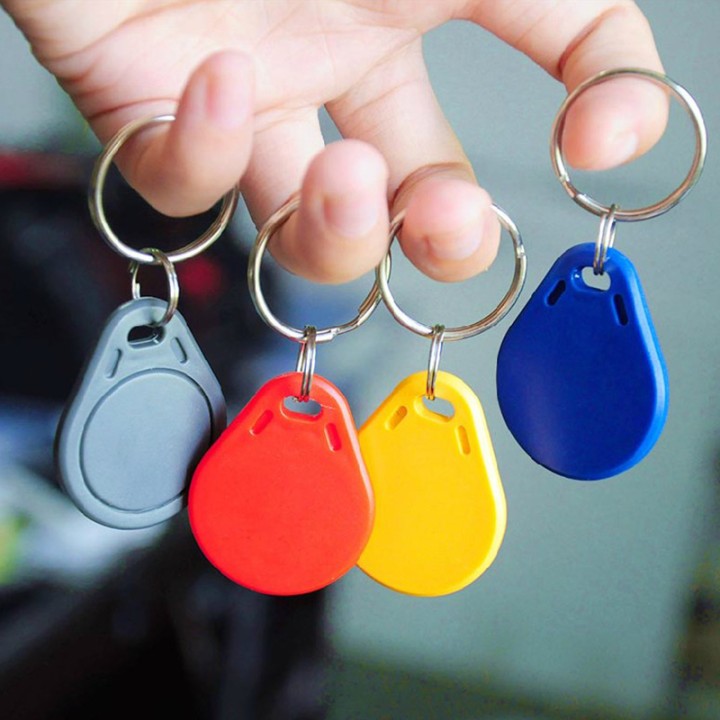 5 pcs EM4305 Copiar Reescribible Escritura Reescribir EM ID keyfobs RFID Tag Llave Tarjeta de Anillo 125KHZ Proximidad Token Acc