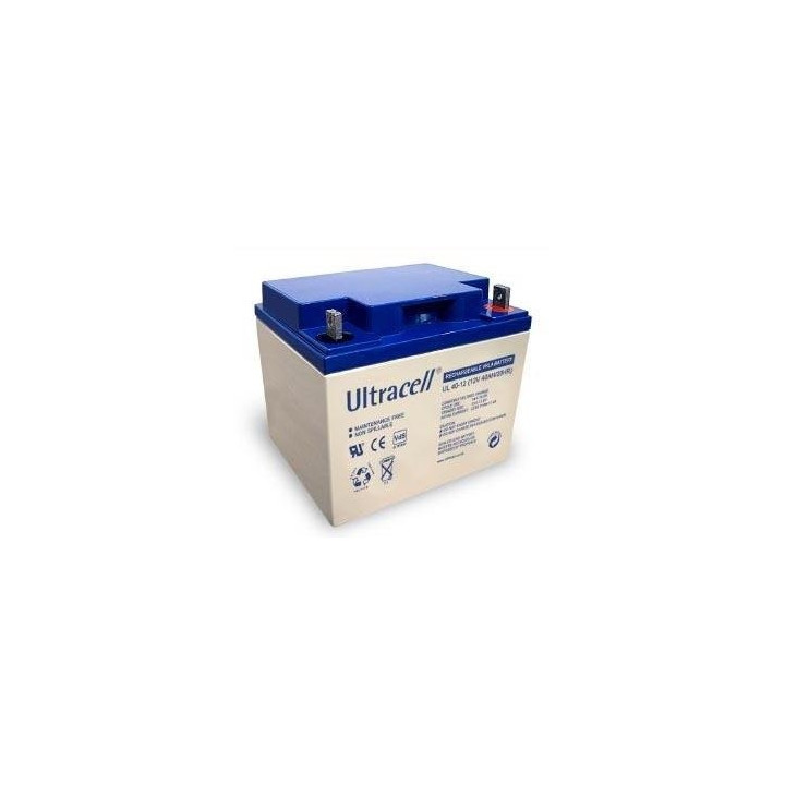 Batteria ricaricabile 12vcc 40ah (ch5 in op) pile ricaricabili batterie da ricaricare accumulatore jr international - 1
