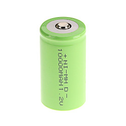 1 Pile Batterie rechargeable NiMH D hr20 lr20 D r20 10000 mAh 10a jr international - 1
