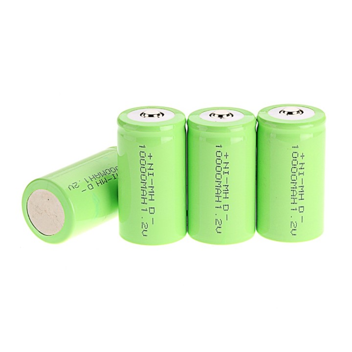 1 Pile Batterie rechargeable NiMH D hr20 lr20 D r20 10000 mAh 10a jr international - 2