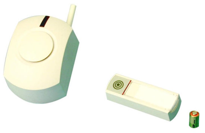 Chime wireless exterior chime pack (rc28 wireless bell button +rc11p alkaline battery +uc260 receiver ) wireless exterior chime 