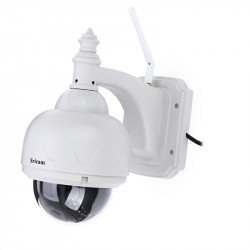 Ip-kamera wifi iphone kompatible wasserdichten outdoor-dome-videoüberwachung steuerbare motorisierte mecer - 1