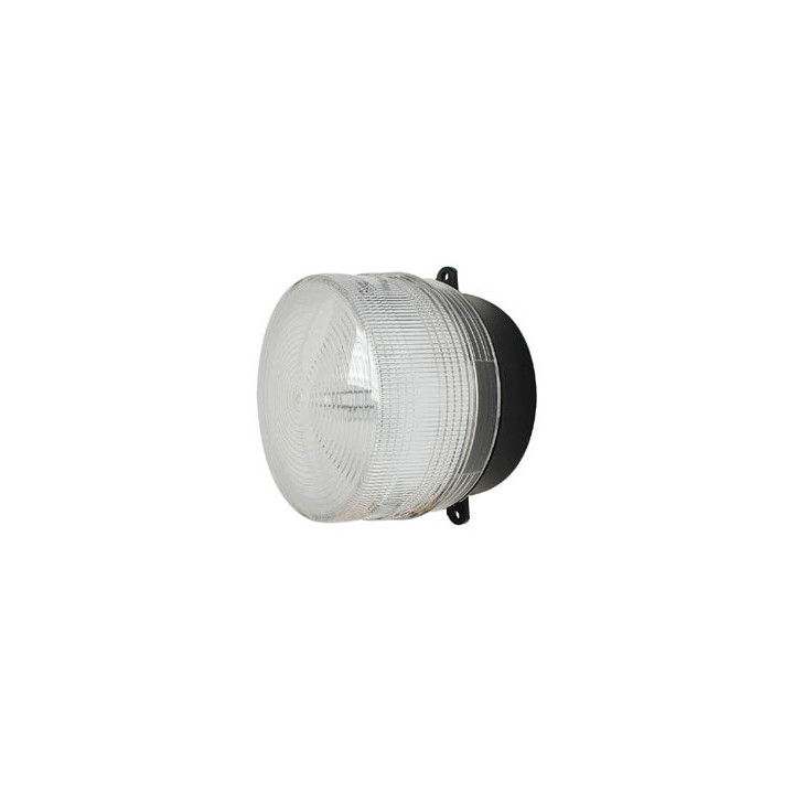 Xenon blitzlicht 12vdc weiß ø100x80mm blitzlicht fur elektronische alarmanlage jr international - 1